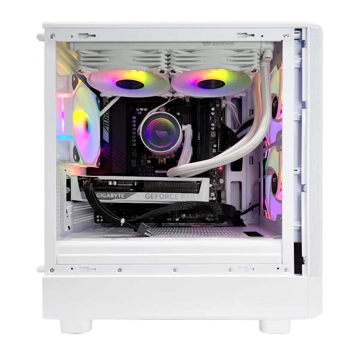 Sigma DB330M Mesh White Desktop Gaming PC | AMD Ryzen 5 7500F | 16GB RAM | 1TB SSD | RTX 5060 | Windows 11 Pro - Image 2