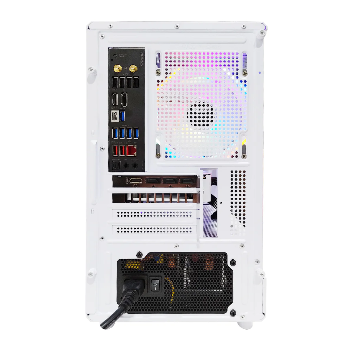 Sigma DB330M Mesh White Desktop Gaming PC | AMD Ryzen 5 7500F | 16GB RAM | 1TB SSD | RTX 5060 | Windows 11 Pro - Image 9