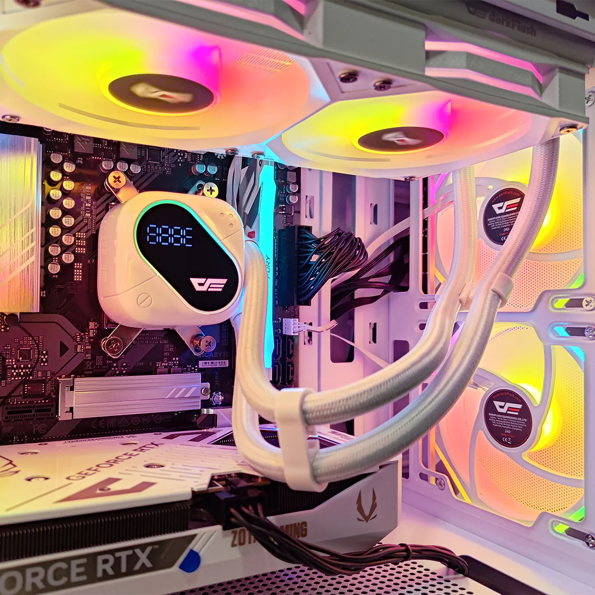Sigma DB330M Mesh White Desktop Gaming PC | AMD Ryzen 5 7500F | 32GB RAM | 1TB SSD with WiFi + Bluetooth | GeForce RTX 5060 Ti OC | Windows 11 Pro - Image 3