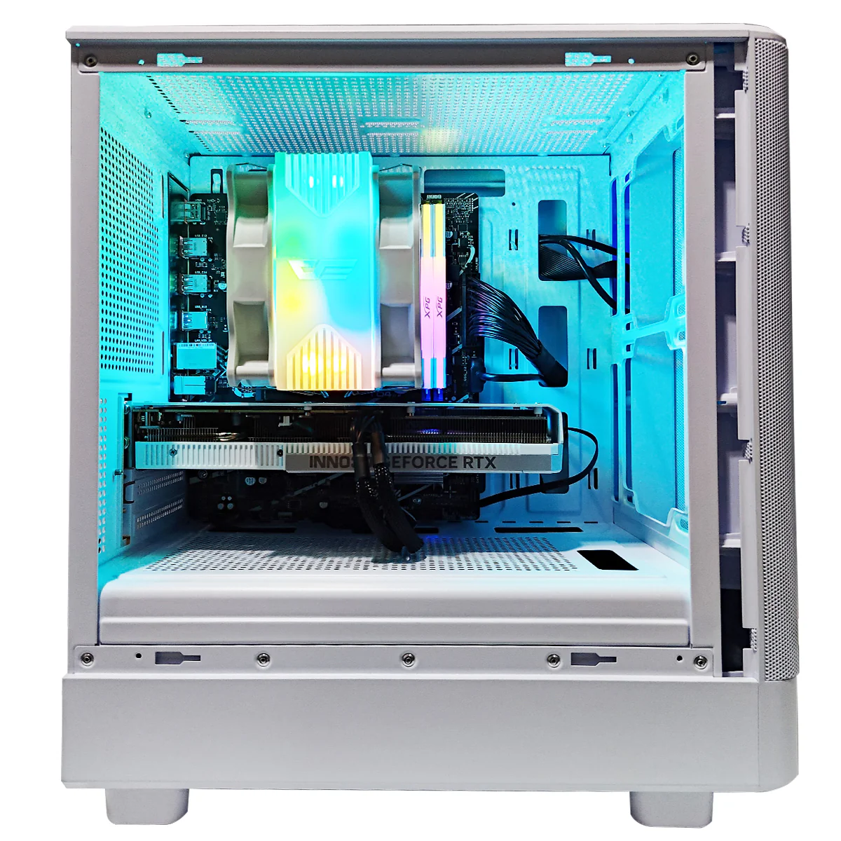 Sigma DB330M Mesh White Desktop Gaming PC | Intel i5 14400| 16 GB RAM | 1 TB SSD | RTX 4060 Ti | Windows 11 Pro - Image 4
