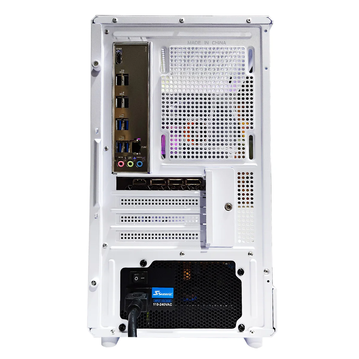 Sigma DB330M Mesh White Desktop Gaming PC | Intel i5 14400| 16 GB RAM | 1 TB SSD | RTX 4060 Ti | Windows 11 Pro - Image 7