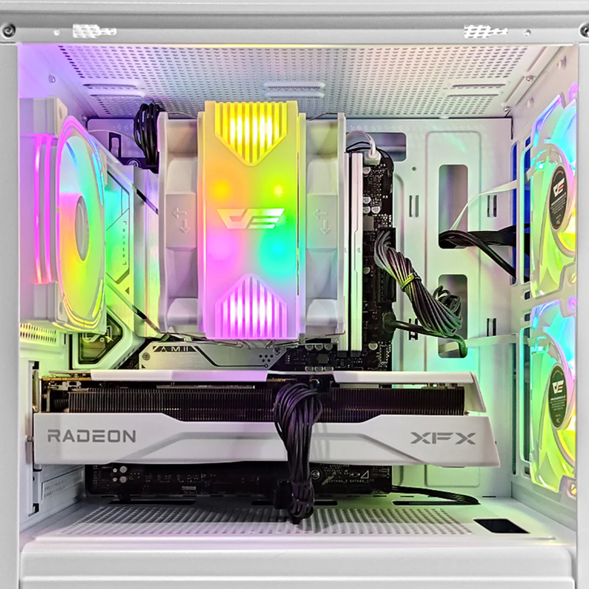 Sigma DB330M White Desktop Gaming PC | AMD Ryzen 7 8700F | 32GB RAM | 1TB SSD | with WiFi + Bluetooth | RX 9060 XT OC | Windows 11 Pro - Image 3