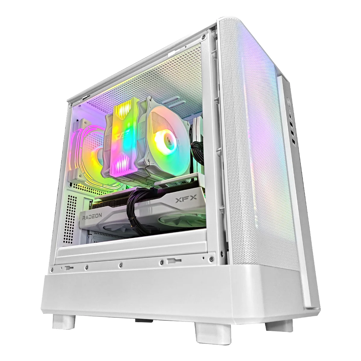Sigma DB330M White Desktop Gaming PC | AMD Ryzen 7 8700F | 32GB RAM | 1TB SSD | with WiFi + Bluetooth | RX 9060 XT OC | Windows 11 Pro - Image 7