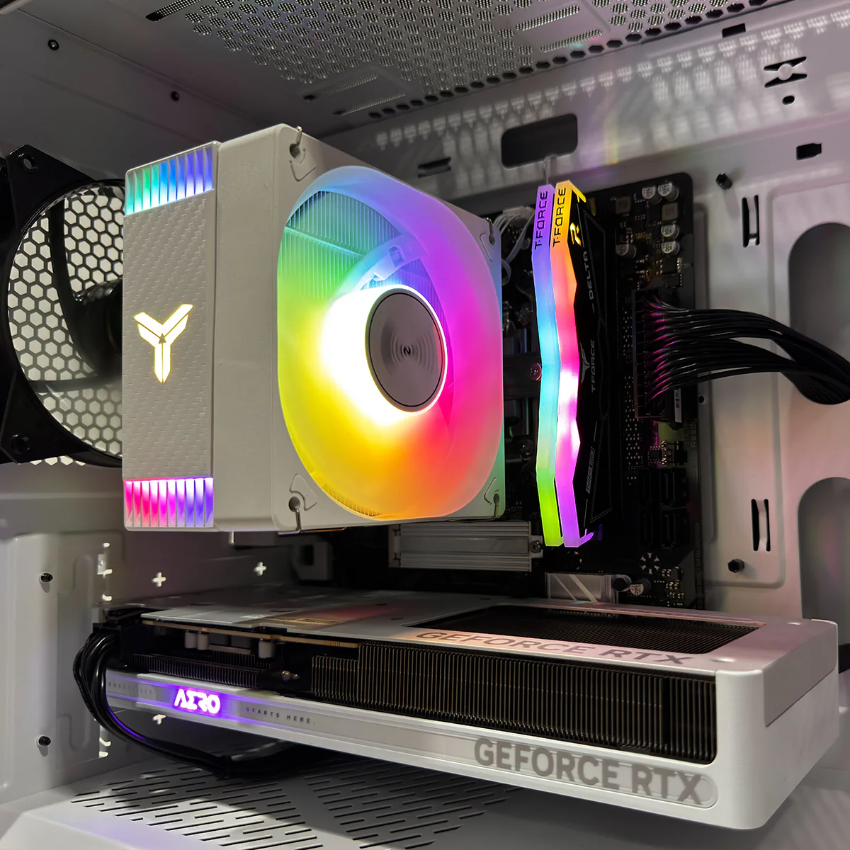 Sigma Elite 301 White Desktop Gaming PC | AMD Ryzen 5 8400F | 16GB RAM | 512GB SSD | RTX 5060 | Windows 11 Pro - Image 3