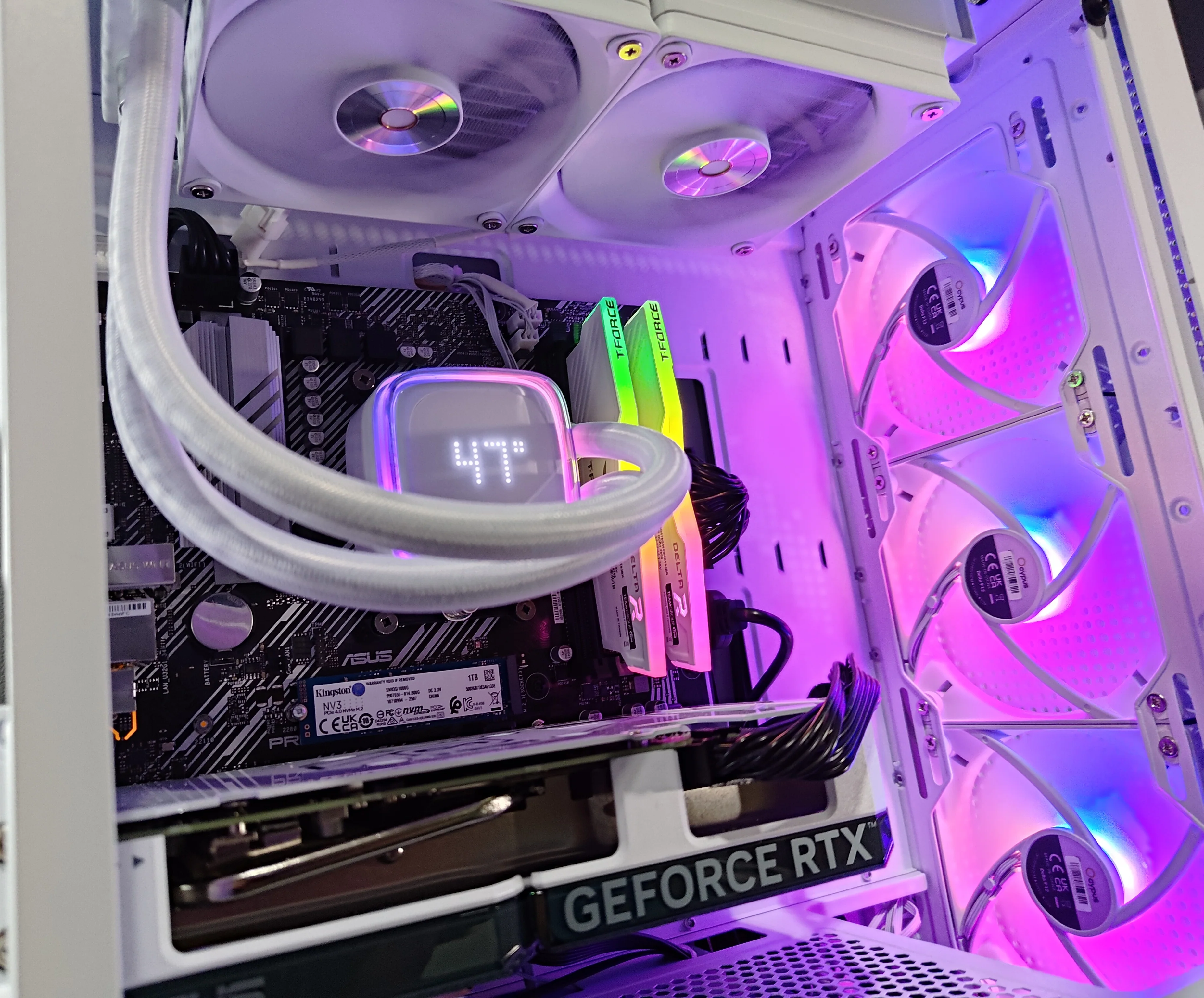 Sigma Gamma C50 White Desktop Gaming PC | AMD Ryzen 5 5600GT | 32GB RAM | 1TB SSD | RTX 4060 Ti | Windows 11 Pro - Image 3