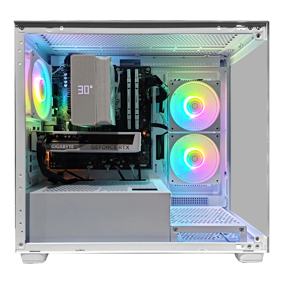 Sigma Gamma C52 White Desktop Gaming PC | Intel i5 14400F | 32GB RAM | 1TB SSD | GeForce RTX 5060 Ti OC | Windows 11 Pro - Image 2