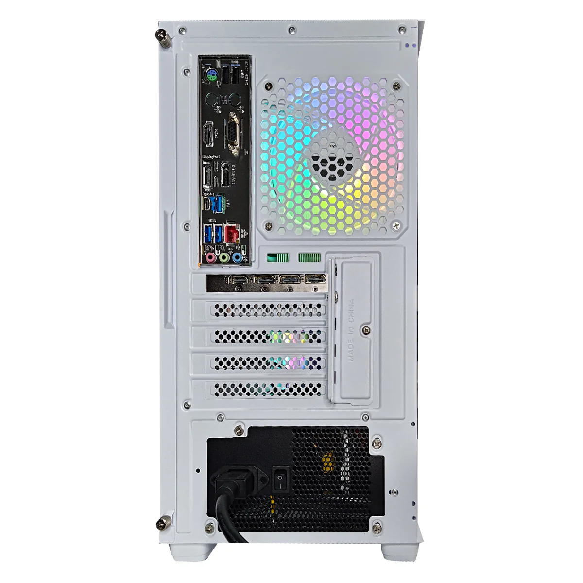 Sigma Gamma C52 White Desktop Gaming PC | Intel i5 14400F | 32GB RAM | 1TB SSD | GeForce RTX 5060 Ti OC | Windows 11 Pro - Image 8