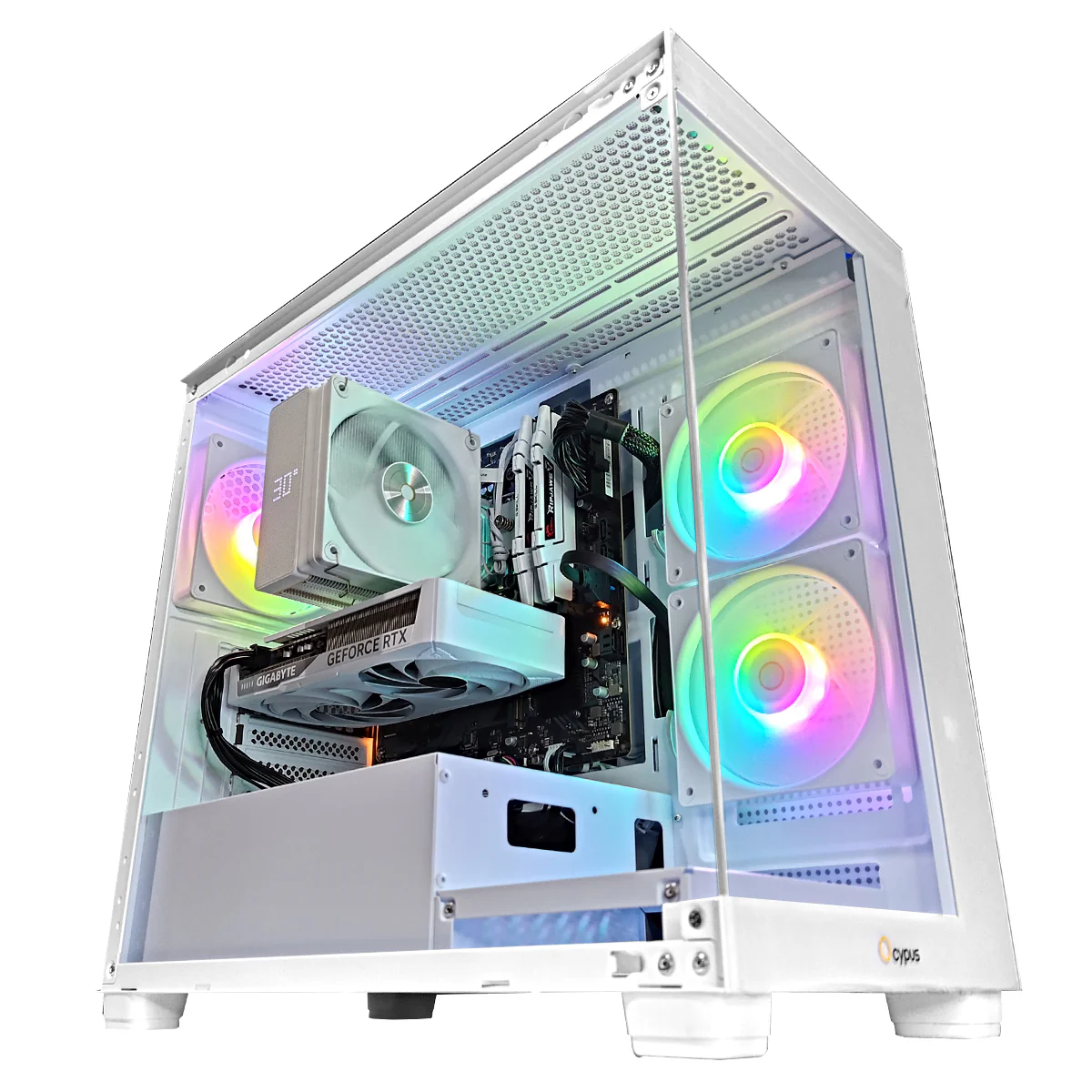 Sigma Gamma C52 White Desktop Gaming PC | Intel i5 14400F | 32GB RAM | 1TB SSD | GeForce RTX 5060 Ti OC | Windows 11 Pro - Image 9
