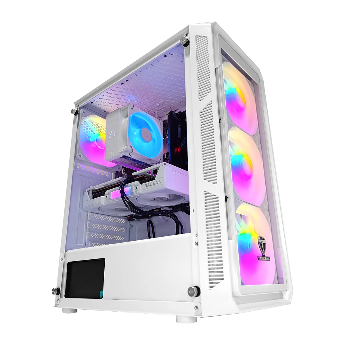 Sigma Hermes White Desktop Gaming PC | AMD Ryzen 5 7400 | 16GB RAM | 1TB SSD | RX 9060 XT | Windows 11 Pro - Image 3