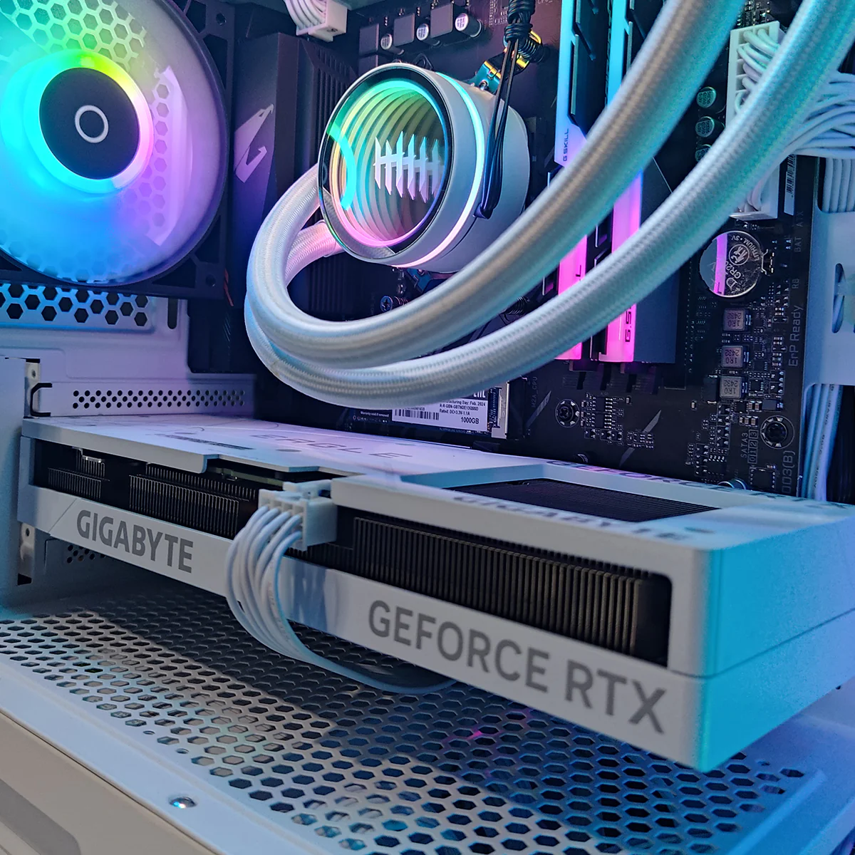 Sigma Omni Link White Desktop Gaming PC | AMD Ryzen 5 5600GT | 32GB RAM | 1TB SSD | RTX 4060 TI | Windows 11 Pro - Image 4