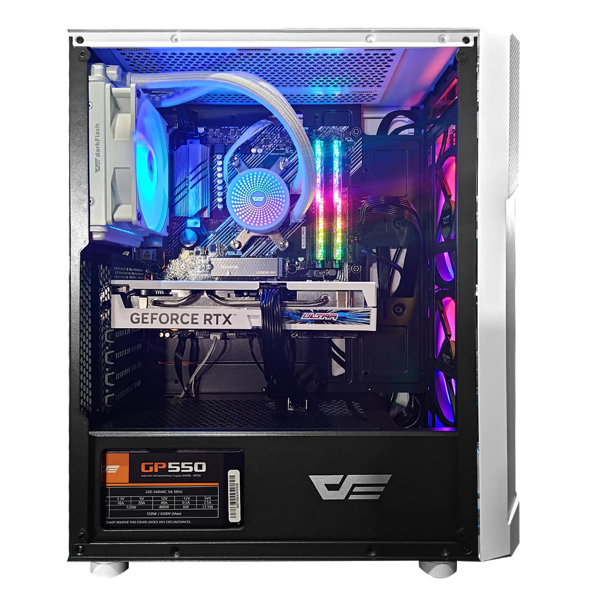 Sigma Pollux White Desktop Gaming PC | AMD Ryzen 5 5600X | 16GB RAM | 1TB SSD | RTX 4060 | Windows 11 Pro - Image 2