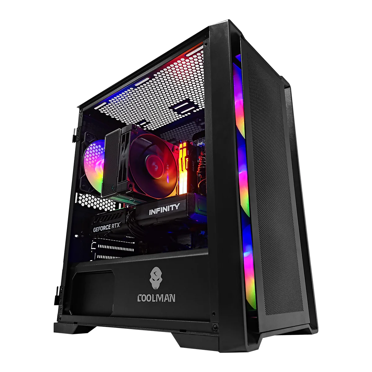 Sigma Ruby Black Desktop Gaming PC | Intel Core Ultra 5 245KF | 16GB RAM | 1TB SSD | RTX 5060 | Windows 11 Pro - Image 3