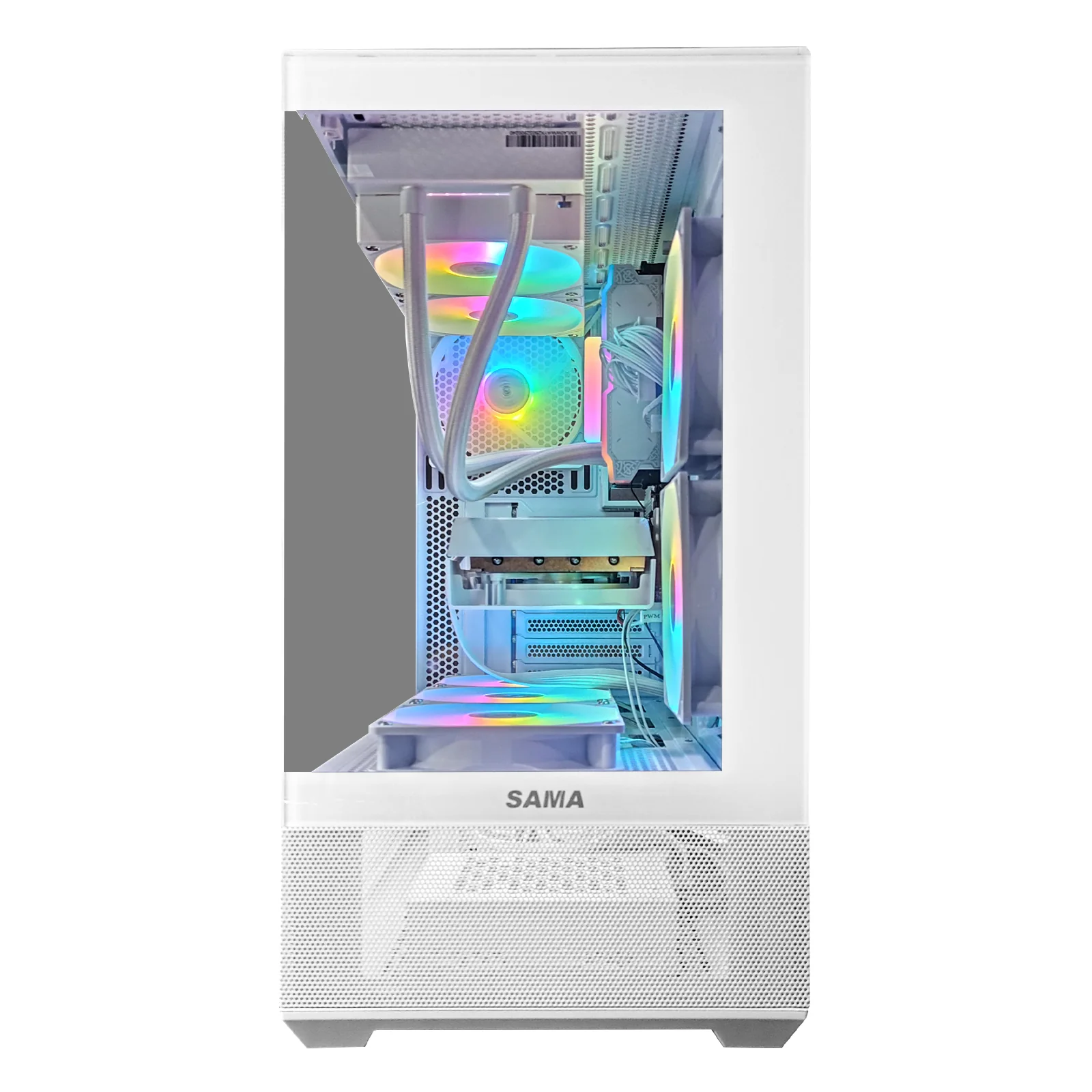 Sigma V40 White Desktop Gaming PC | AMD Ryzen 5 8400F | 32GB RAM | 1TB SSD | RX 9060 XT | Windows 11 Pro - Image 6