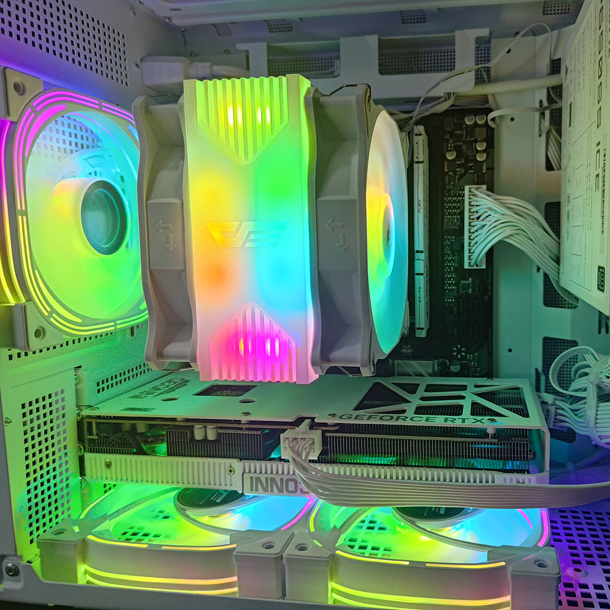 Sigma WD200 White Desktop Gaming PC | AMD Ryzen 5 7500F | 32GB RAM | 1TB SSD | with WiFi + Bluetooth | GeForce RTX 5060 Ti OC | Windows 11 Pro - Image 3