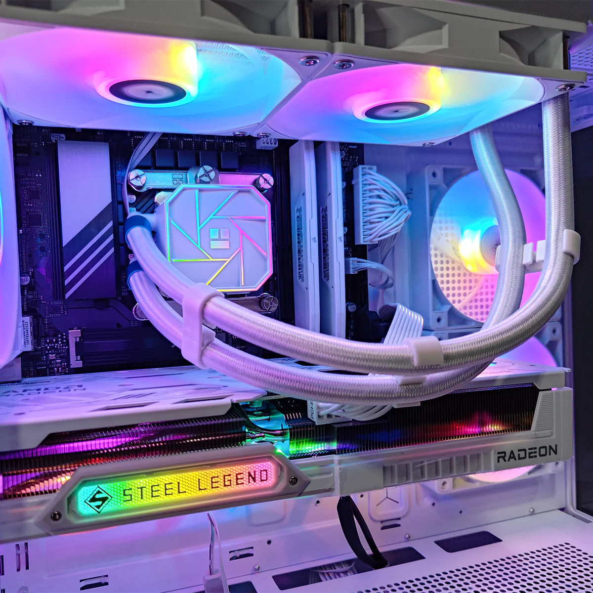 Sigma XR White Desktop Gaming PC | Intel i5 14400 | 32GB RAM | 1TB SSD | RX 9060 XT OC | Windows 11 Pro - Image 3