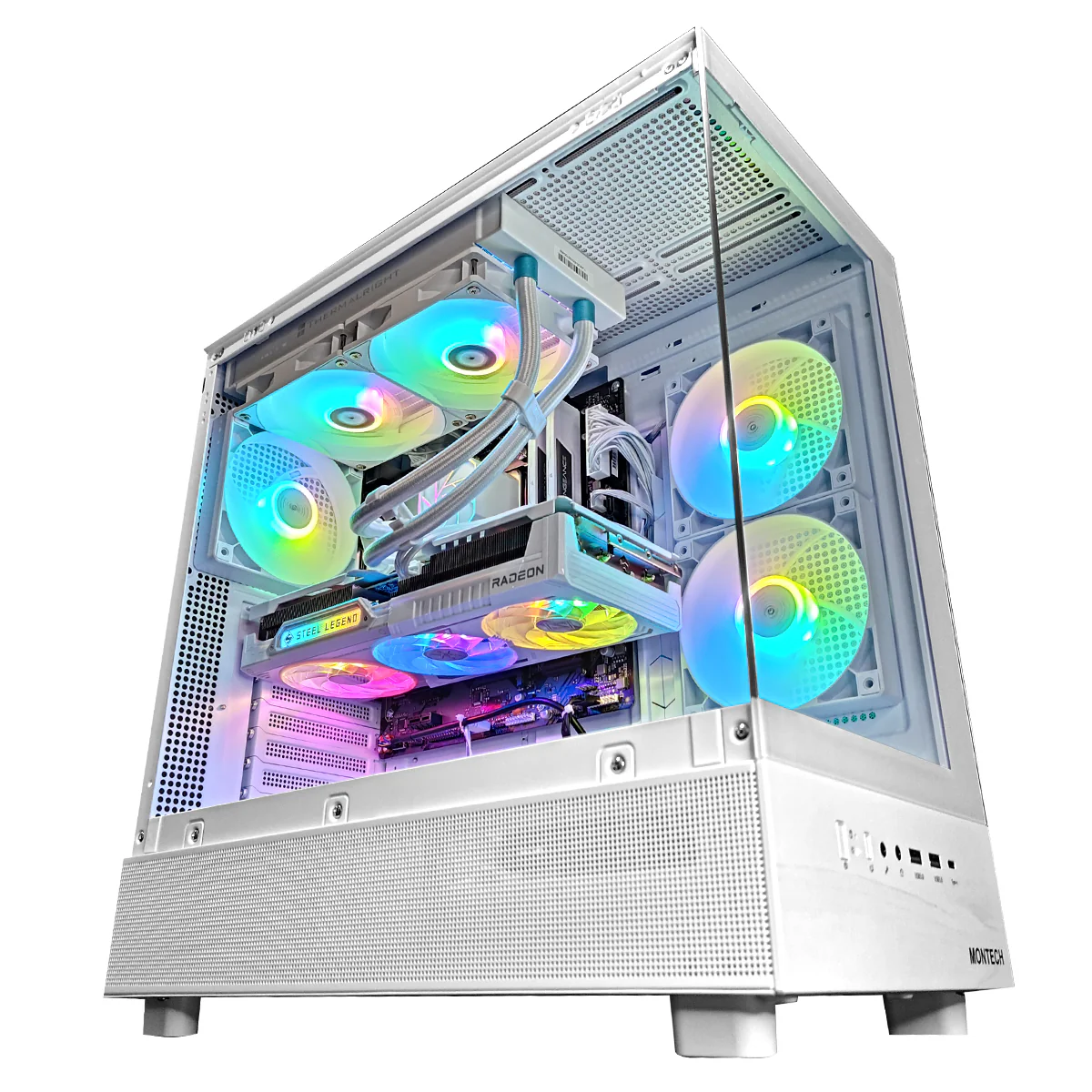 Sigma XR White Desktop Gaming PC | Intel i5 14400 | 32GB RAM | 1TB SSD | RX 9060 XT OC | Windows 11 Pro - Image 9