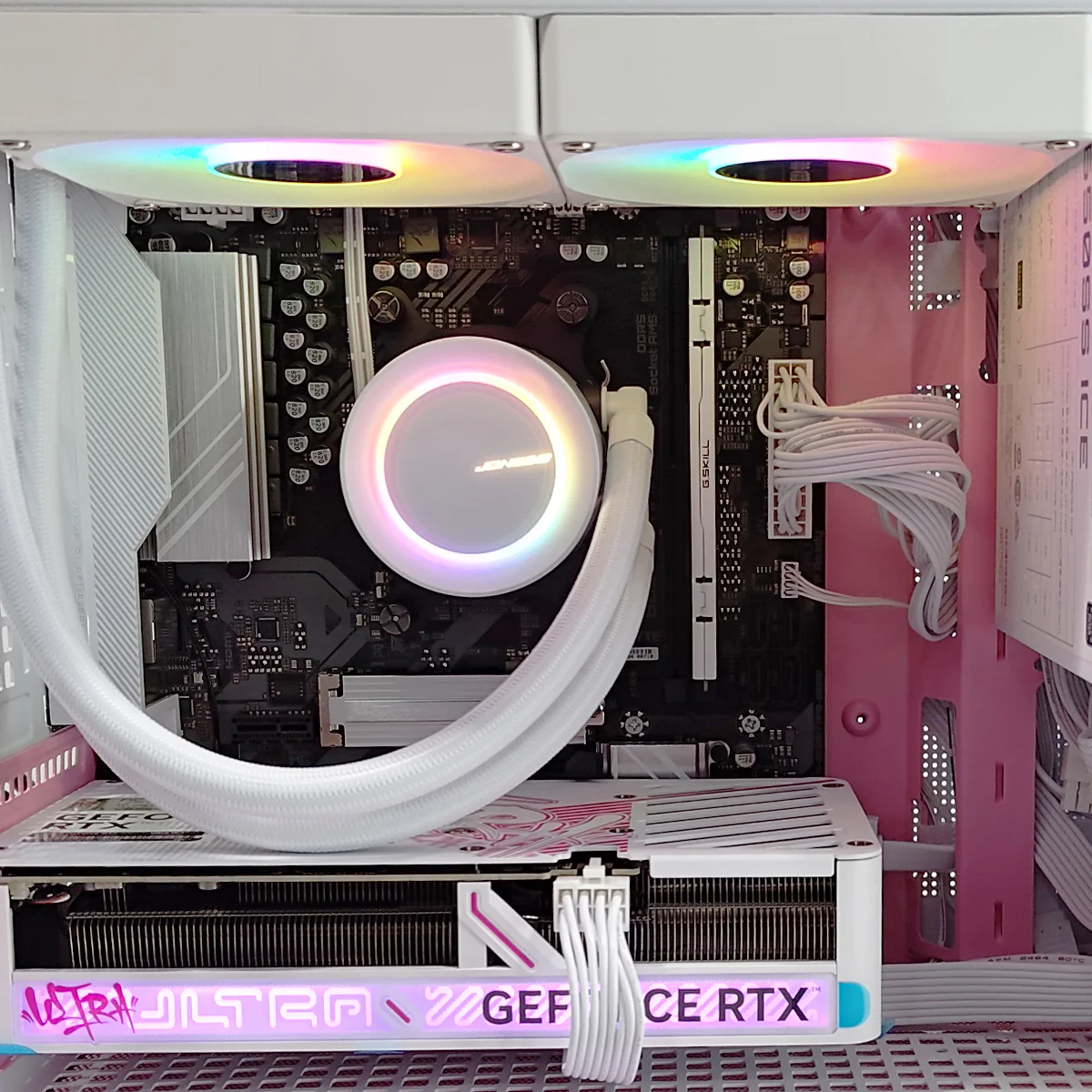 Sigma Z20 Pink/White Desktop Gaming PC | AMD Ryzen 5 7500F | 16GB RAM | 1TB SSD | RTX 5060 Ti OC | Windows 11 Pro - Image 3