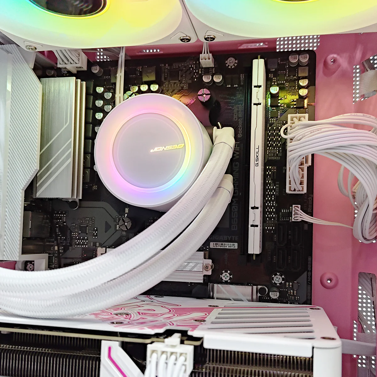 Sigma Z20 Pink/White Desktop Gaming PC | AMD Ryzen 5 7500F | 16GB RAM | 1TB SSD | RTX 5060 Ti OC | Windows 11 Pro - Image 5