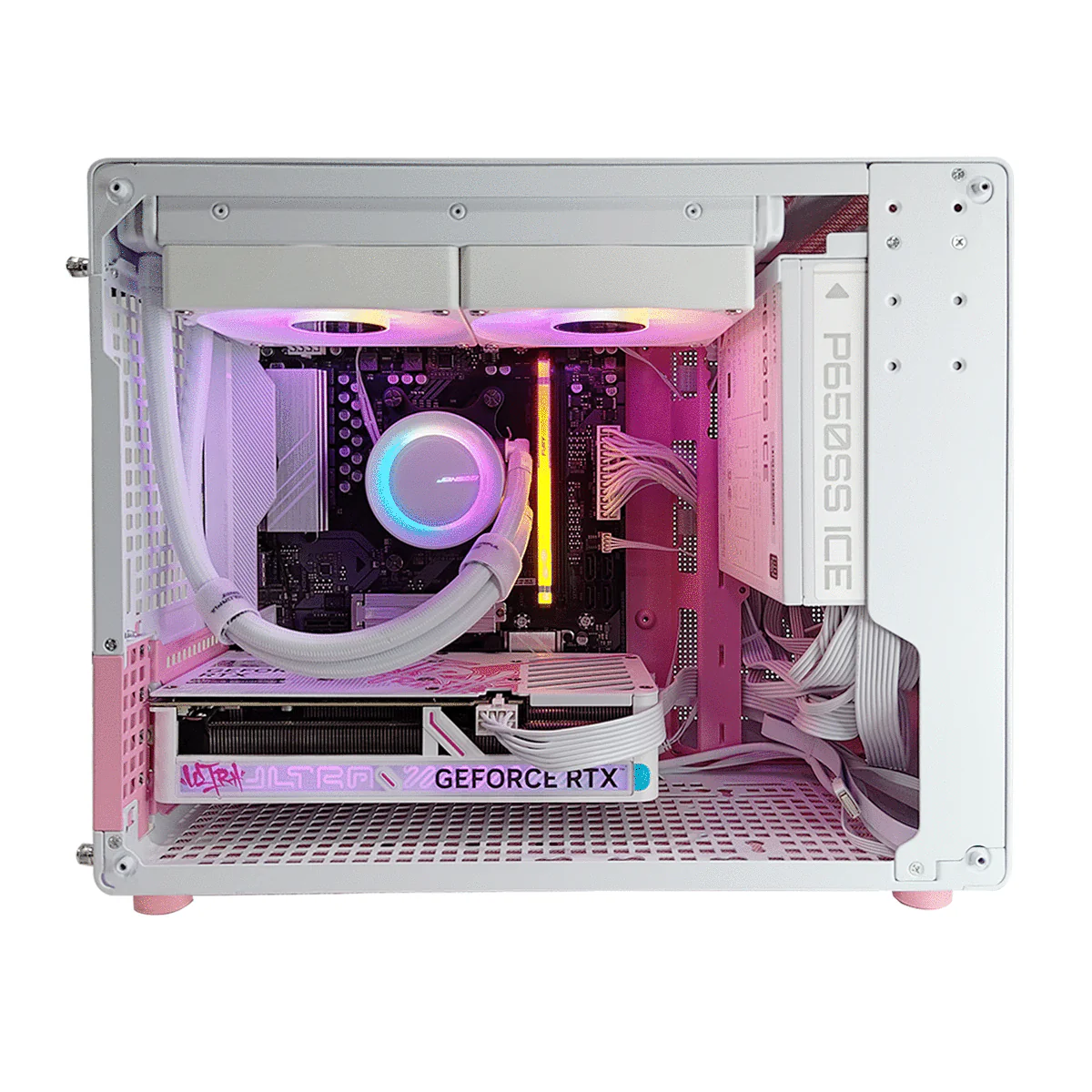 Sigma Z20 Pink/White Desktop Gaming PC | AMD Ryzen 5 7500F | 32GB RAM | 1TB SSD | RTX 5060 Ti OC | Windows 11 Pro - Image 2