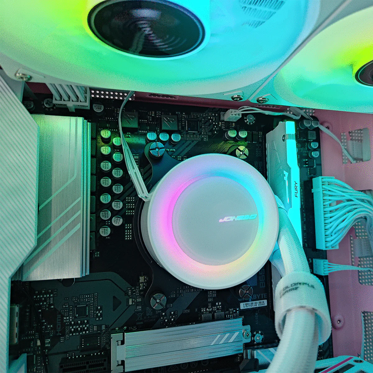 Sigma Z20 Pink/White Desktop Gaming PC | AMD Ryzen 5 7500F | 32GB RAM | 1TB SSD | RTX 5060 Ti OC | Windows 11 Pro - Image 4