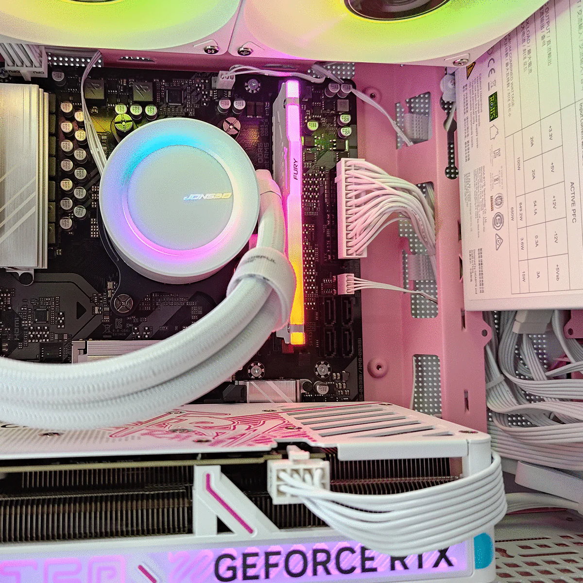 Sigma Z20 Pink/White Desktop Gaming PC | AMD Ryzen 5 7500F | 32GB RAM | 1TB SSD | RTX 5060 Ti OC | Windows 11 Pro - Image 5