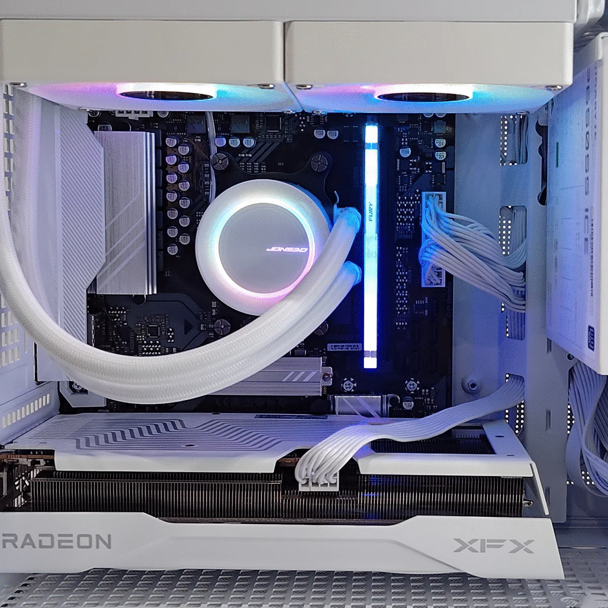 Sigma Z20 White Desktop Gaming PC | Ryzen 5 7500F | 32GB RAM | 1TB SSD | RX 9060 XT | Windows 11 Pro - Image 3