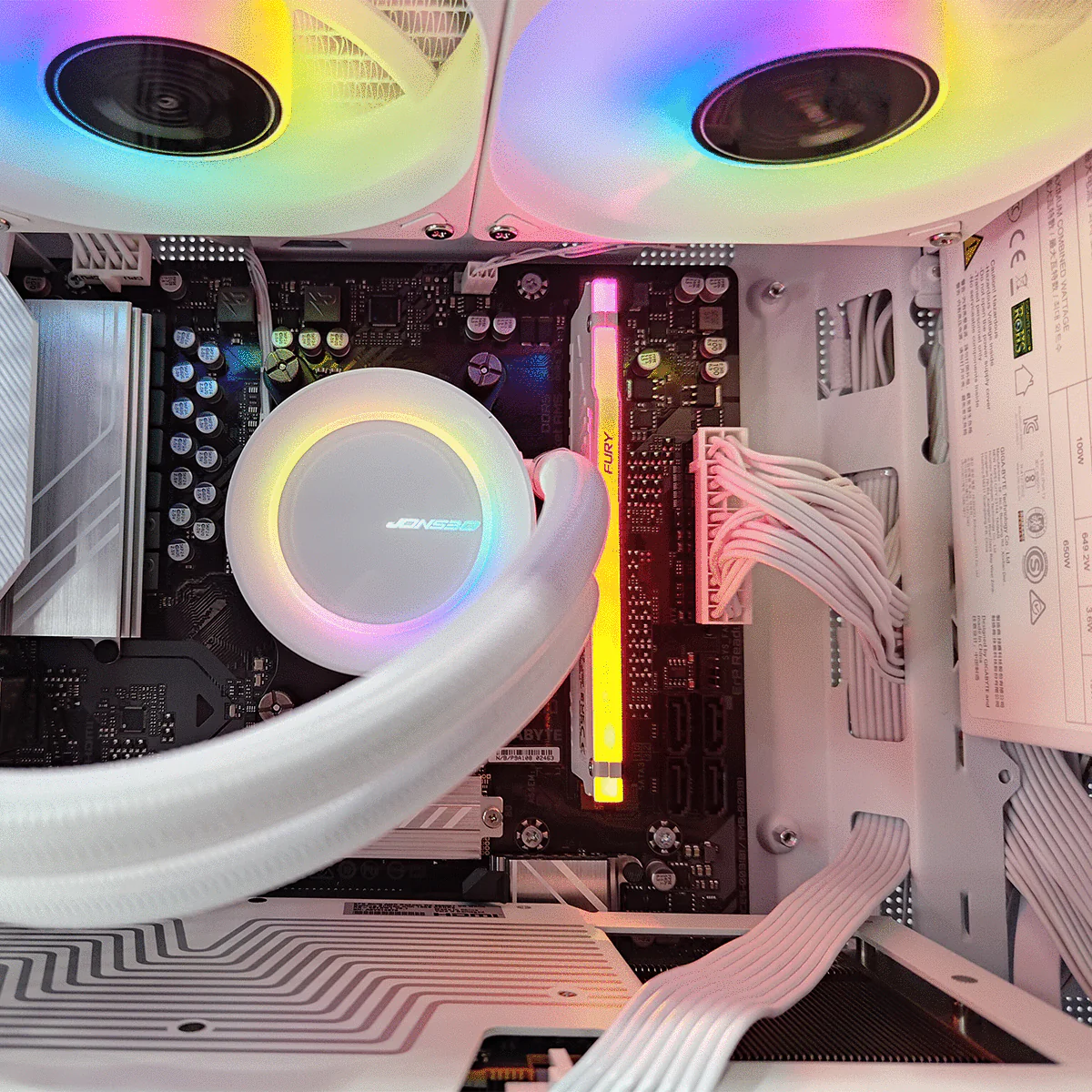 Sigma Z20 White Desktop Gaming PC | Ryzen 5 7500F | 32GB RAM | 1TB SSD | RX 9060 XT | Windows 11 Pro - Image 4