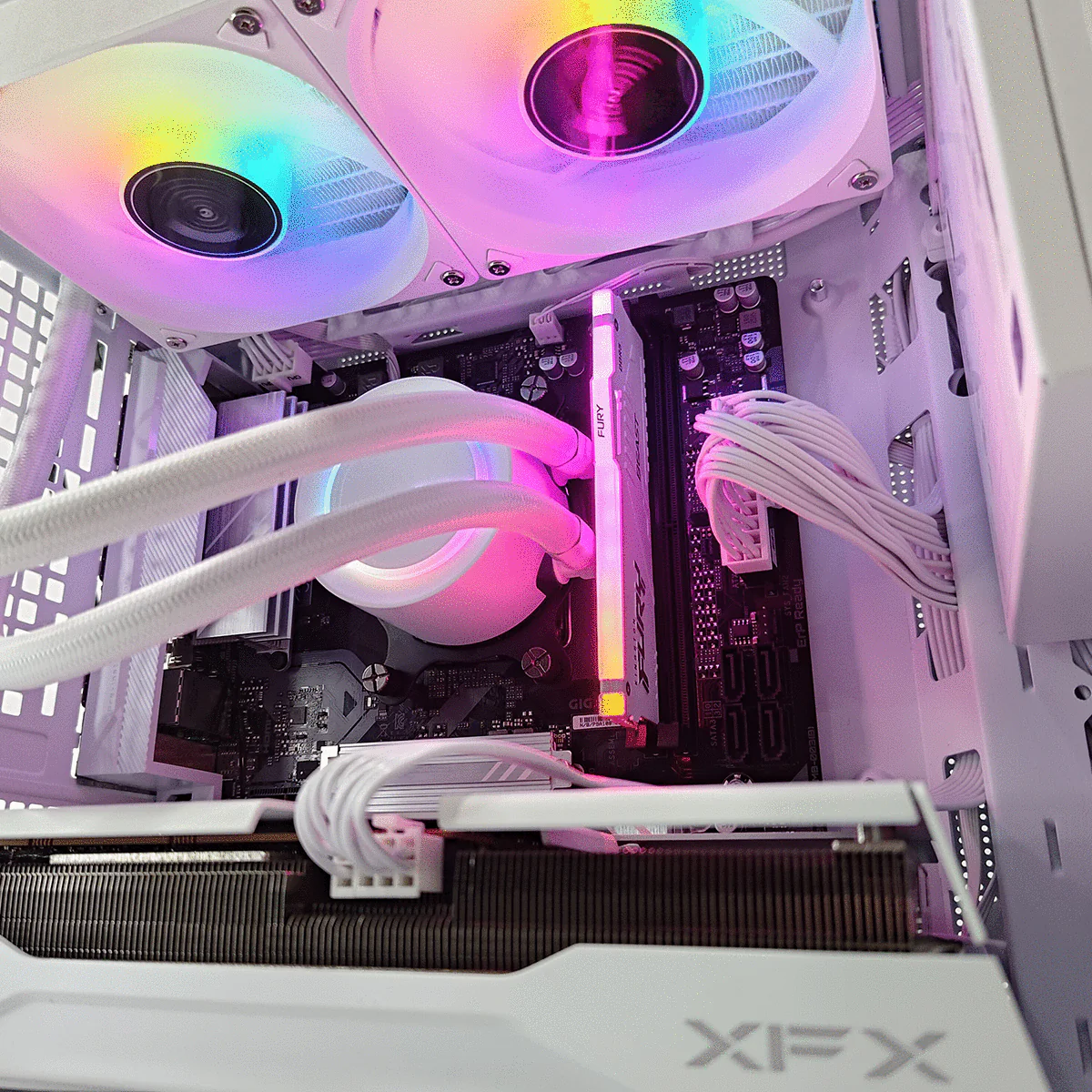 Sigma Z20 White Desktop Gaming PC | Ryzen 5 7500F | 32GB RAM | 1TB SSD | RX 9060 XT | Windows 11 Pro - Image 7
