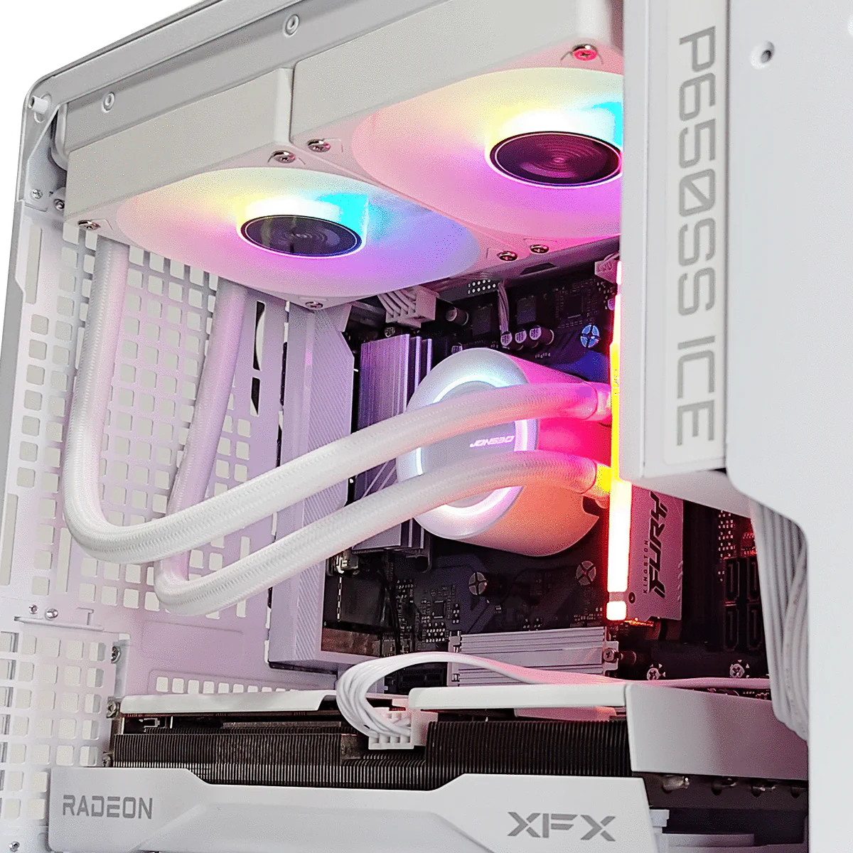 Sigma Z20 White Desktop Gaming PC | Ryzen 5 7500F | 32GB RAM | 1TB SSD | RX 9060 XT | Windows 11 Pro - Image 8