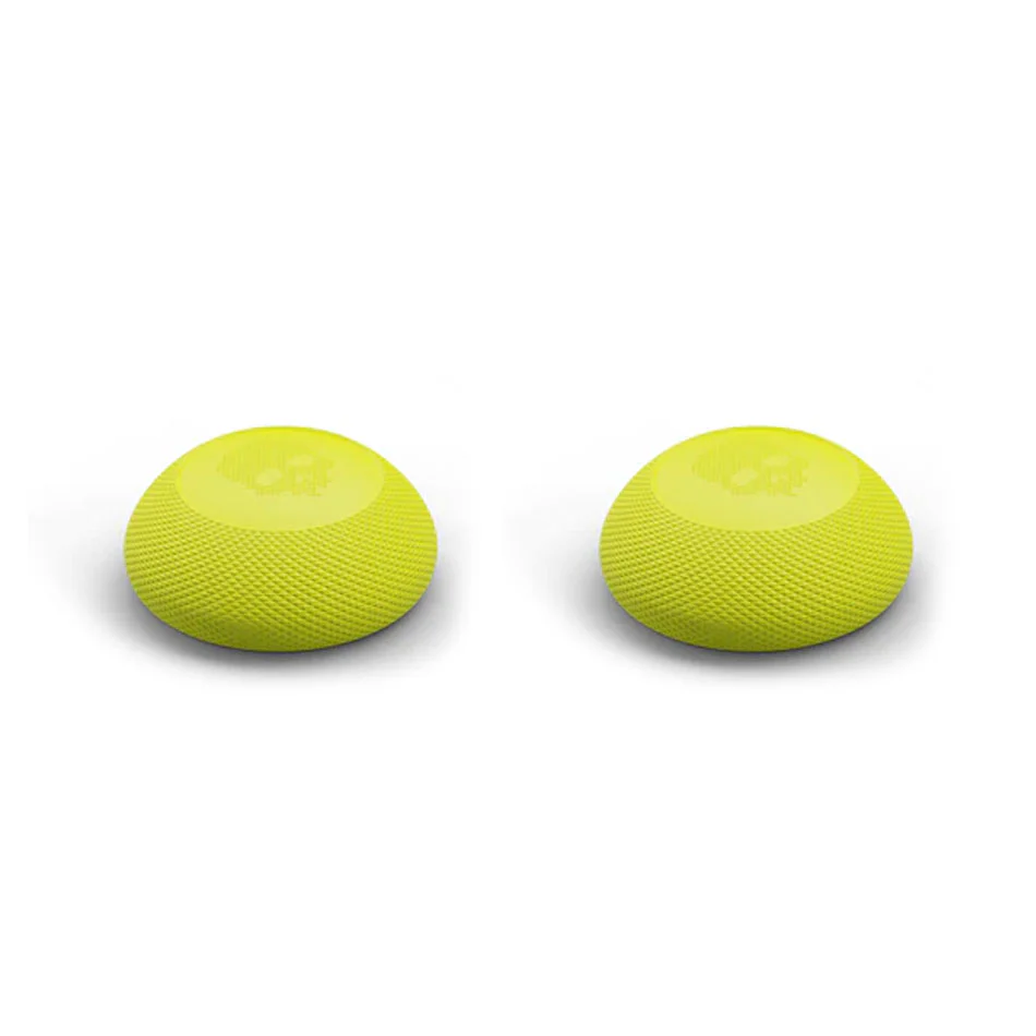 Skull & Co. Convex Thumb Grip For Switch Pro / PS4 / PS5 Controller (2 Pairs) (Neon Yellow) (TG005-CV-YL) - Image 2