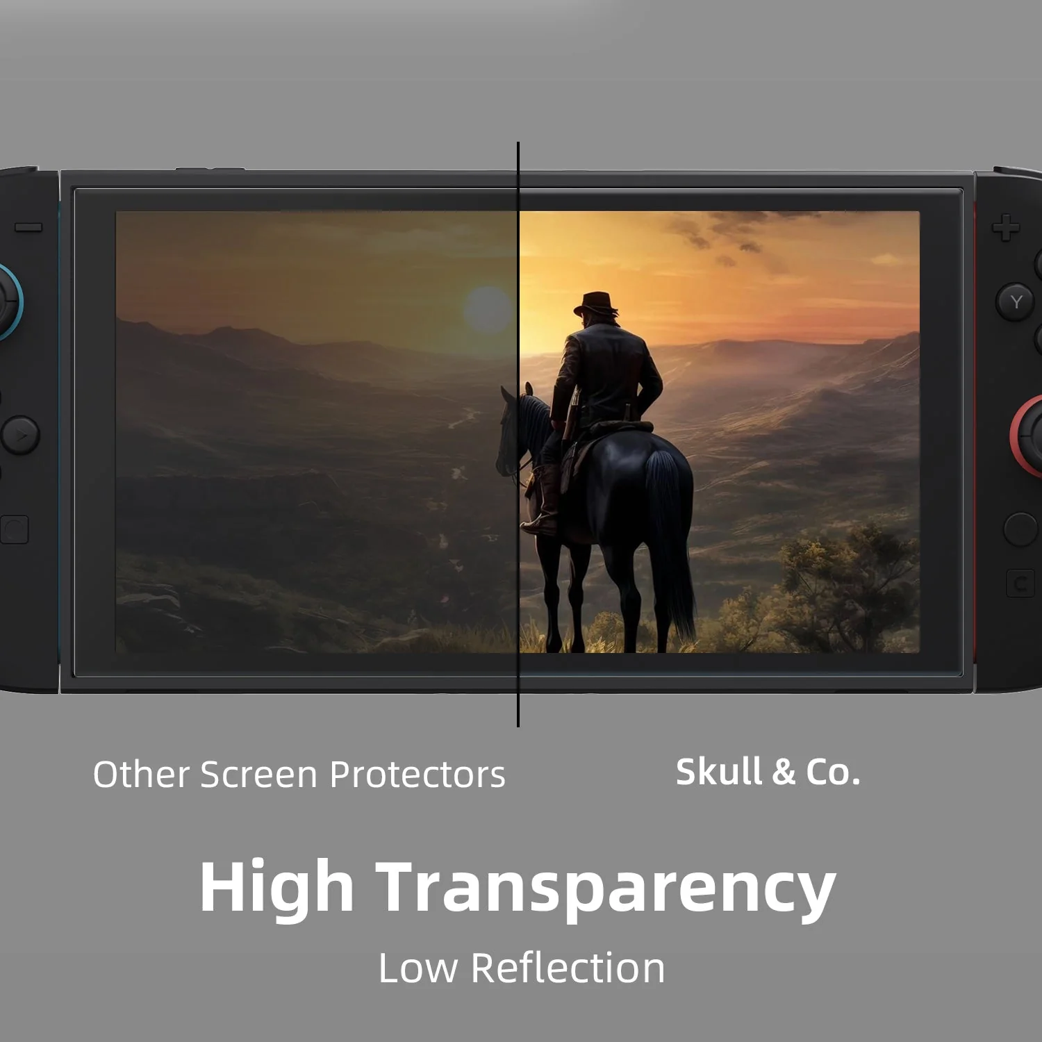 Skull & Co. Tempered Glass Screen Protector 9H Hardness / 0.26mm Ultra Thin HD Clarity with EZ-Align Frame 2-Pack for Nintendo Switch 2 (NS2SP2-P-G) - Image 6