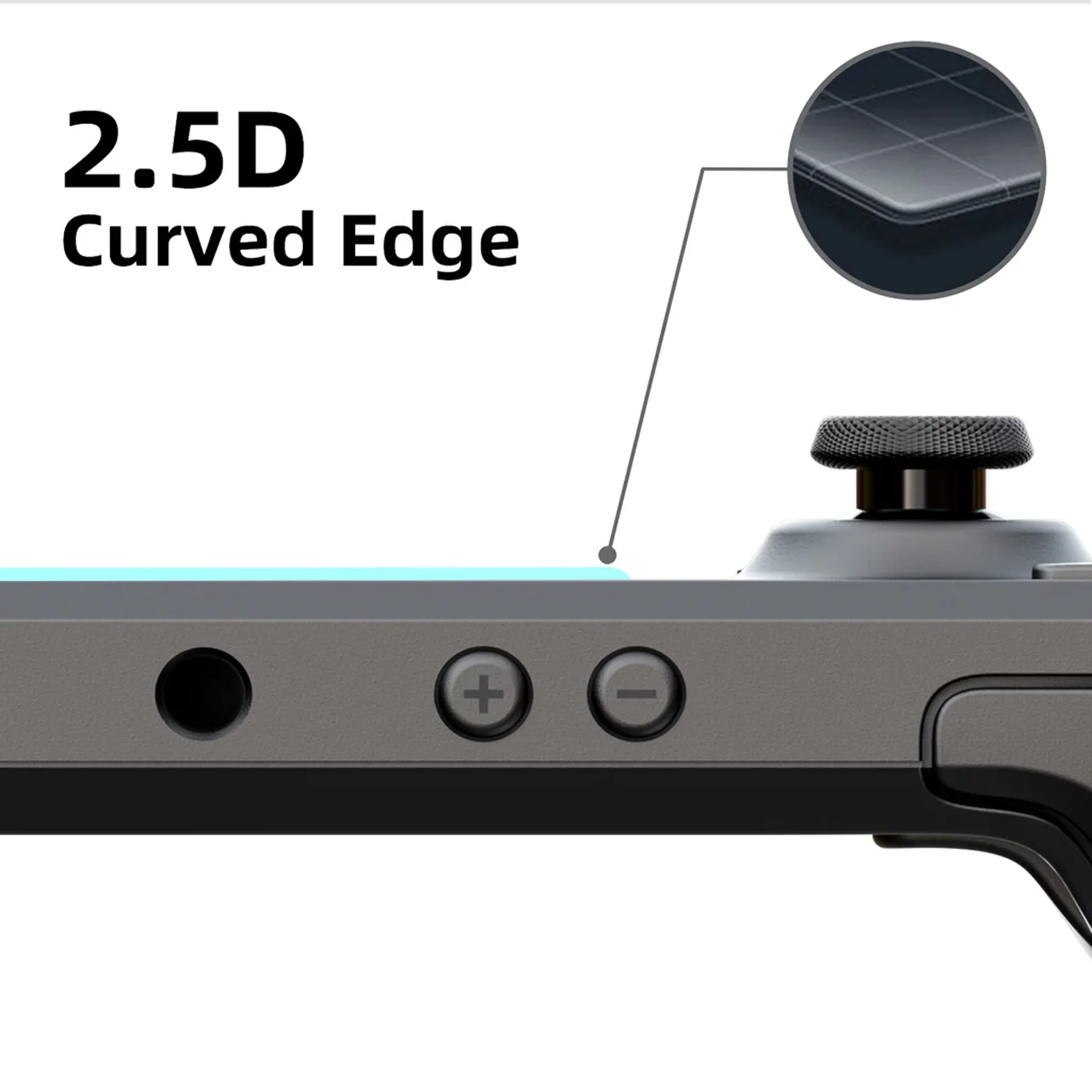 Skull & Co. Tempered Glass Screen Protector 9H Hardness / 2.26mm Ultra Thin with Positioner for Steam Deck / LCD  (Anti-Glare Matte Finish, HD Clarity) (SDSP2-P-M, SDSP2-P-G) - Image 7