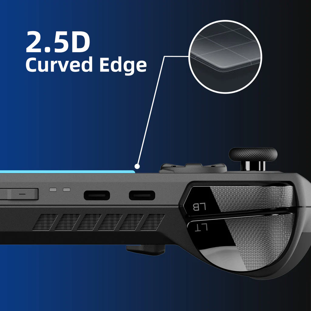 Skull & Co. Tempered Glass Screen Protector 9H Hardness / 2.5D Curved Edge with Positioner for ROG Ally X (ALSP2-P-G) - Image 6