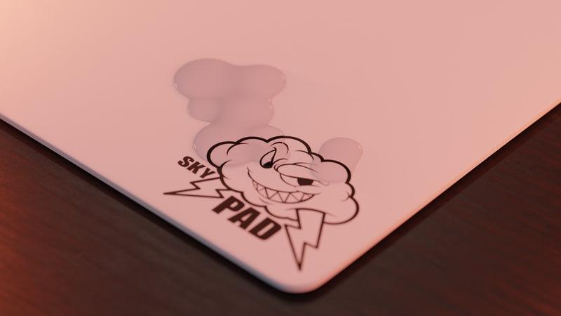 Skypad Glass Mousepad 3.0 XL - White Cloud - Image 3