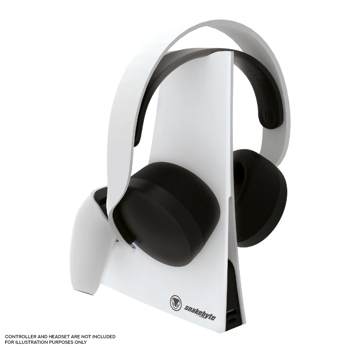Snakebyte Combo Charge 5 2-in-1 Charging Station for PS5 (Black, White) - Image 11