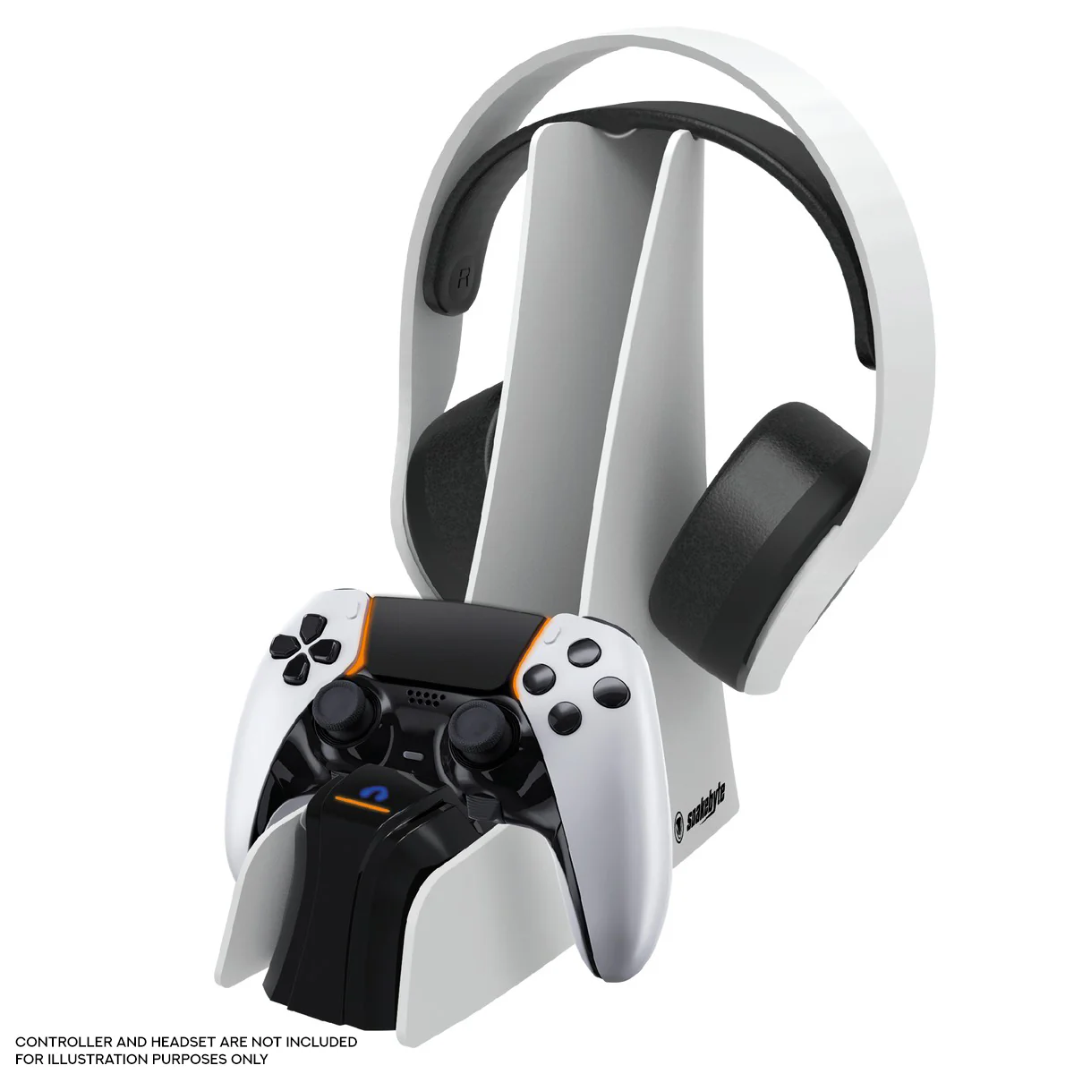 Snakebyte Combo Charge 5 2-in-1 Charging Station for PS5 (Black, White) - Image 8