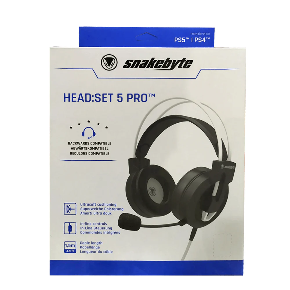 Snakebyte PS5 Headset 5 Pro For PS5 - Image 4