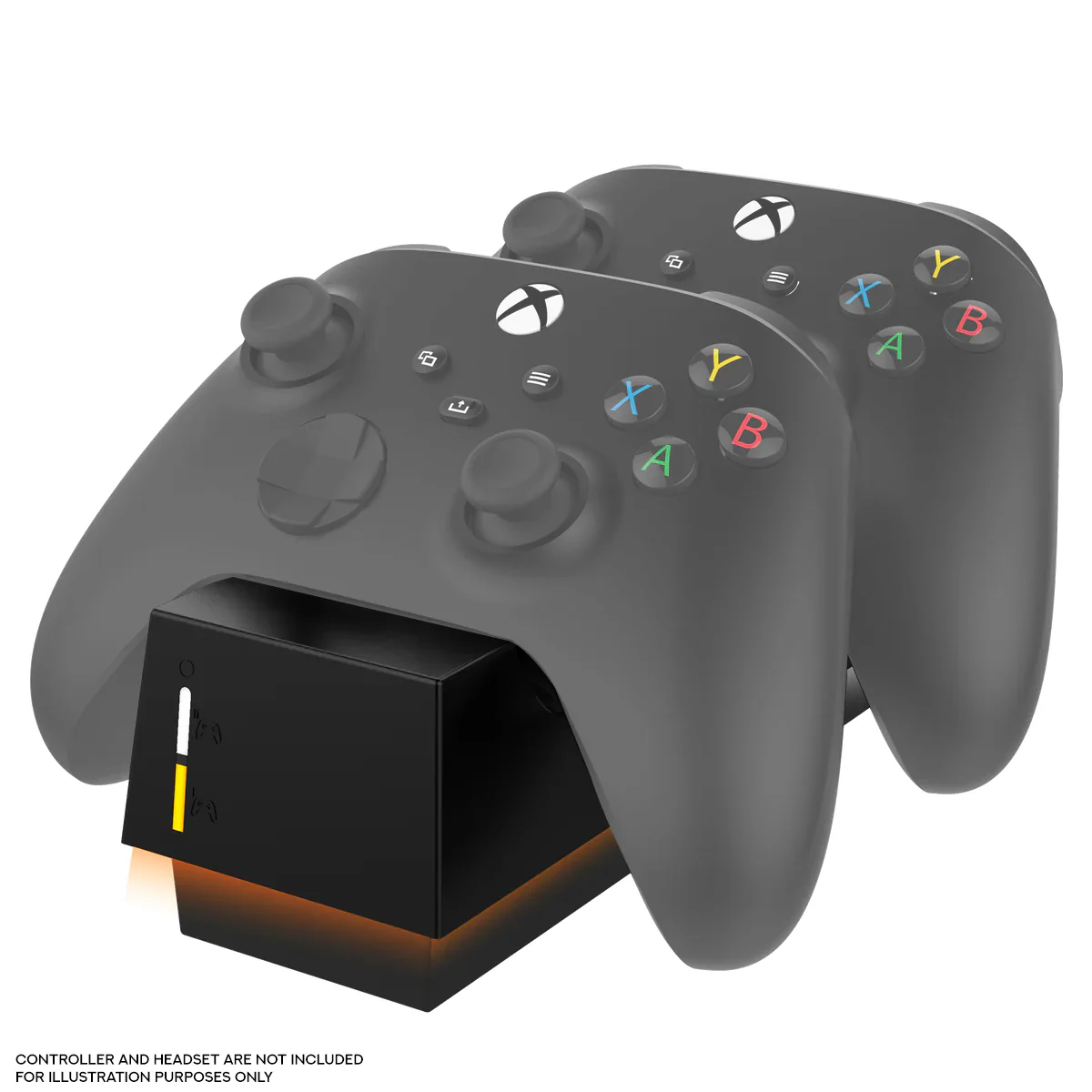 Snakebyte Twin Charge X Charging Station for XboxOne / Xbox Series X/S (Black, White) - Image 2