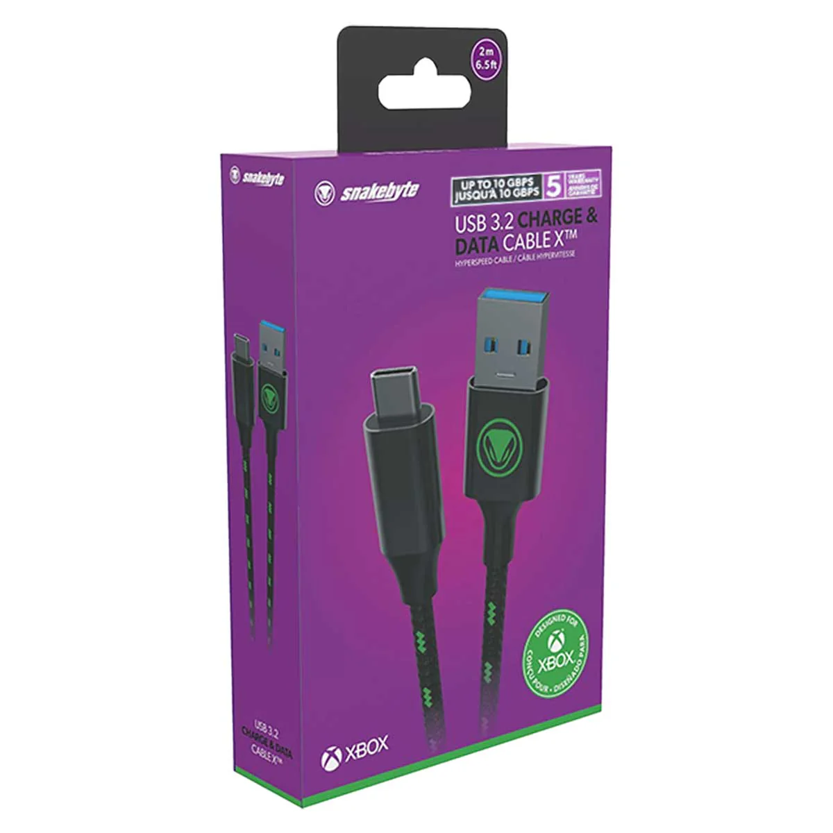 Snakebyte USB 3.2 Charge and Data Cable X - Image 3