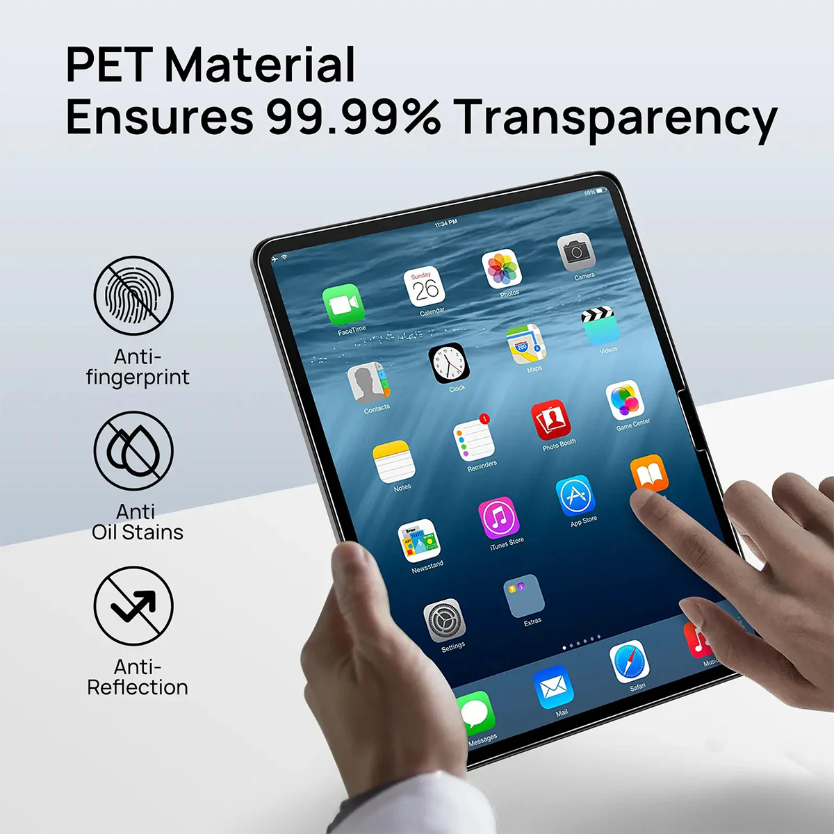 SODI SP05 Paper Screen Protector for iPad Pro 11 (M4 2024) (2 Pack) - Image 6