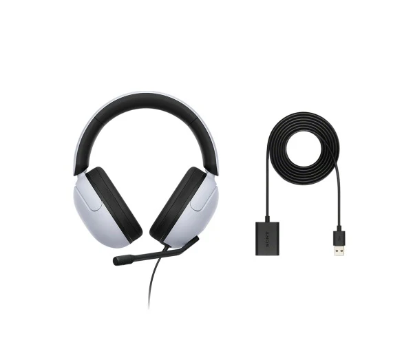 Sony Inzone H3 Wired Gaming Headset (Black, White) - Image 11
