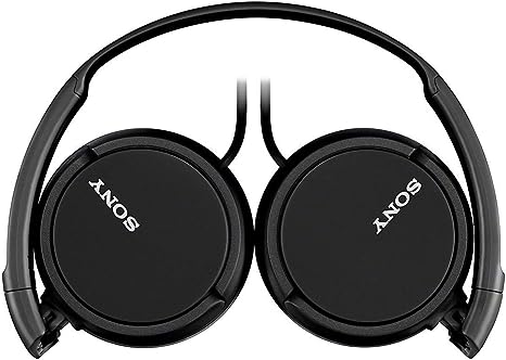 Sony MDR-ZX110AP/B Wired On-Ear Headphones With Mic (Black) - Image 3