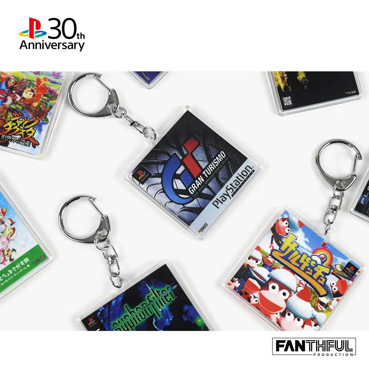 Sony Playstation 30th Anniversary Acrylic D Blind Box* (One Random Keychain) - Image 3