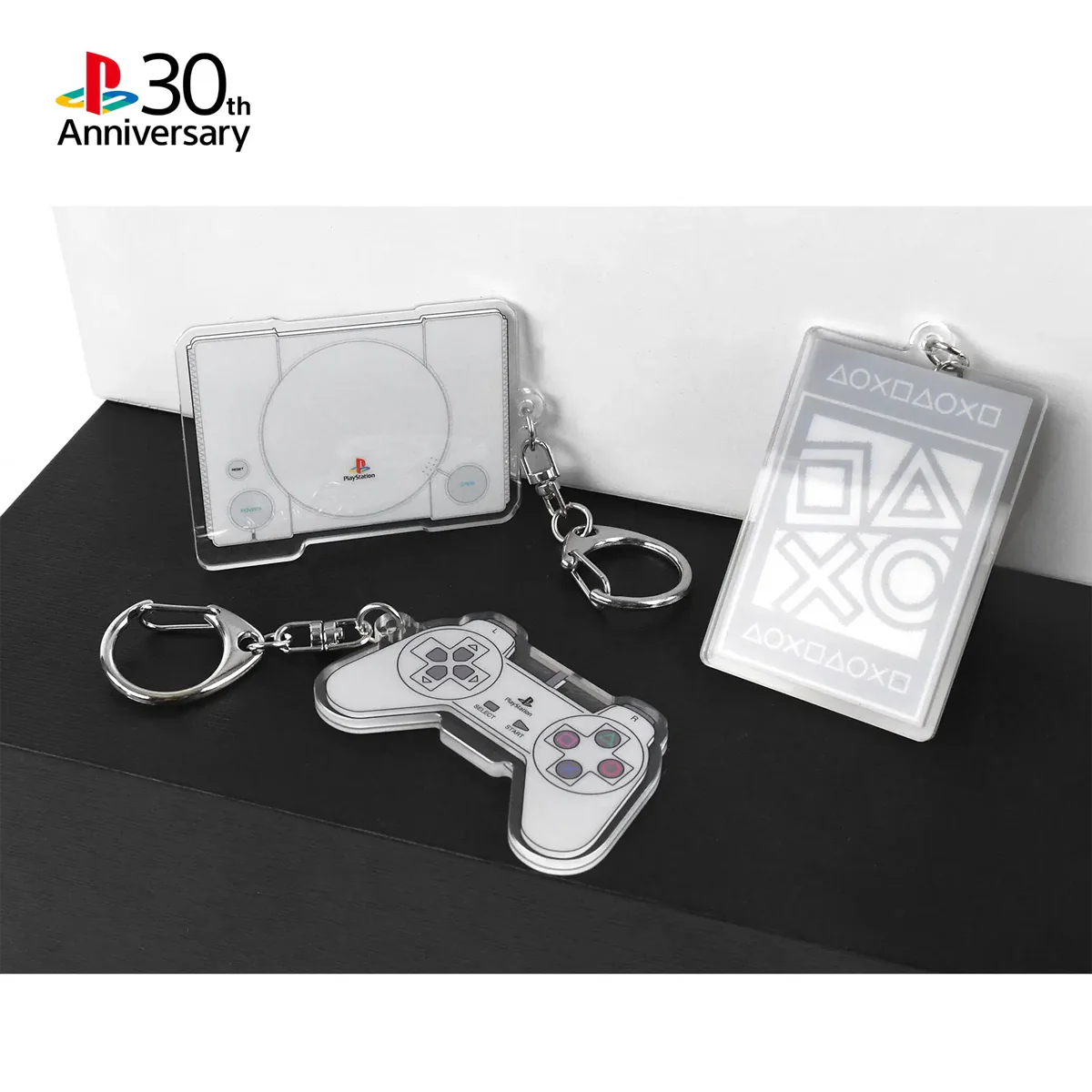Sony Playstation 30th Anniversary Acrylic Keychain Set (3 pcs) - Image 5