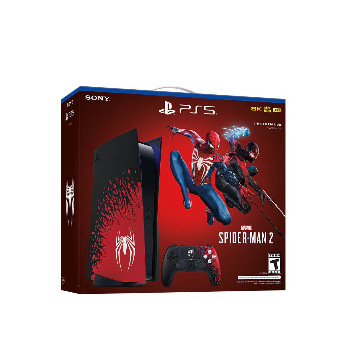 Sony Playstation PS5 Console Marvel Spider-Man 2 Limited Edition Bundle (CFI-1218A Z2X) (Asian) - Image 6