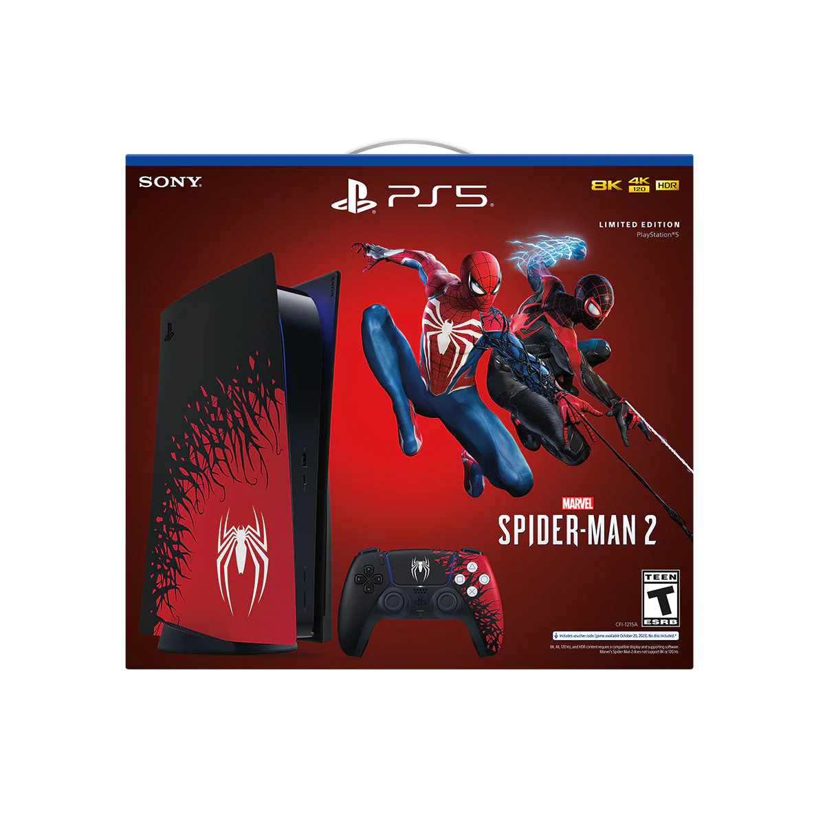 Sony Playstation PS5 Console Marvel Spider-Man 2 Limited Edition Bundle (CFI-1218A Z2X) (Asian) - Image 7
