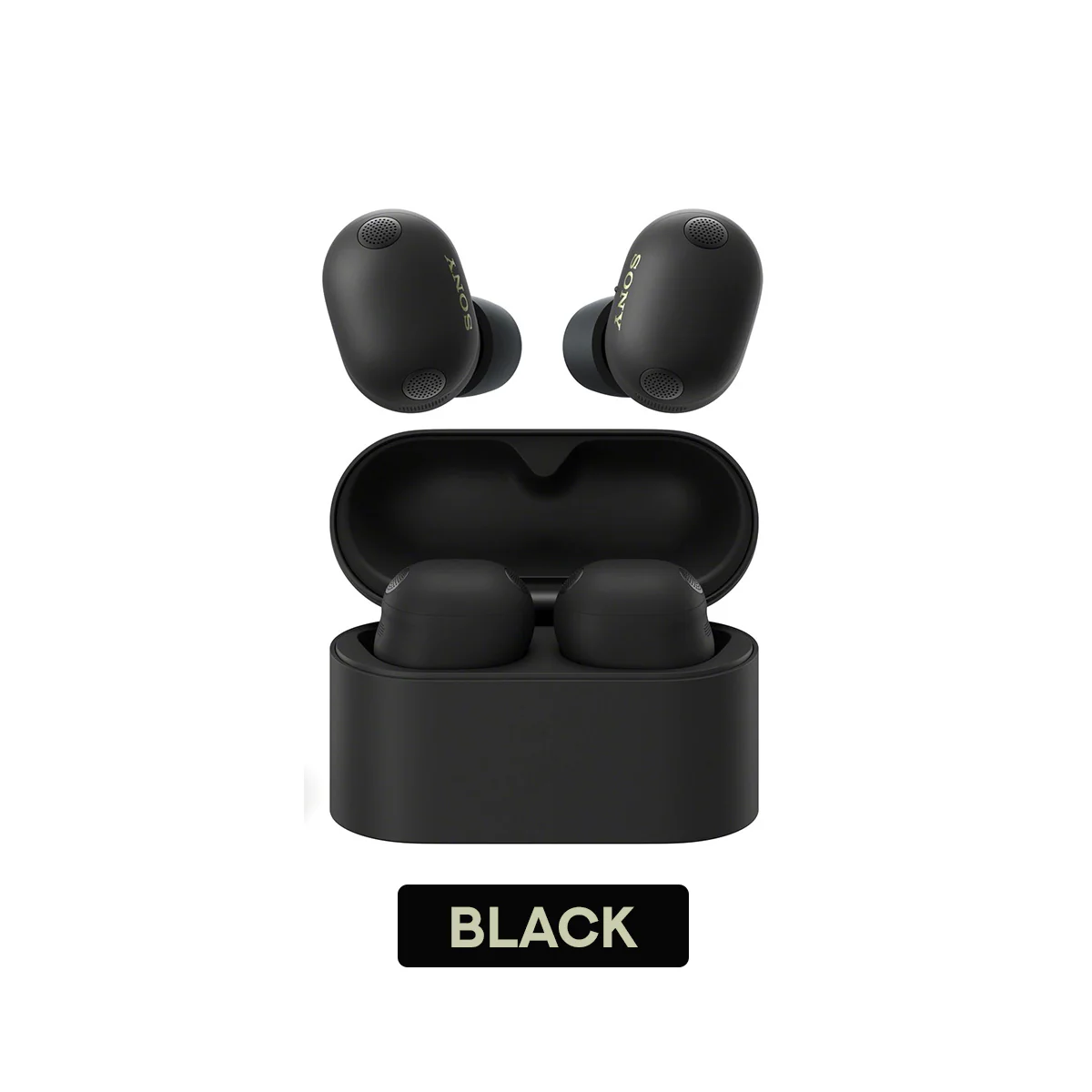 Sony WF-1000XM6 Truly Wireless Noise Canceling Earbuds (Black, Silver) - Image 2