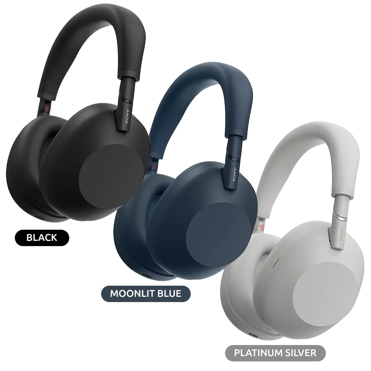 Sony WH-1000XM6 Wireless Noise Cancelling Headphones (Black, Moonlit Blue, Platinum Silver) + Momax 1-Power Vital 10000mAh - Image 17