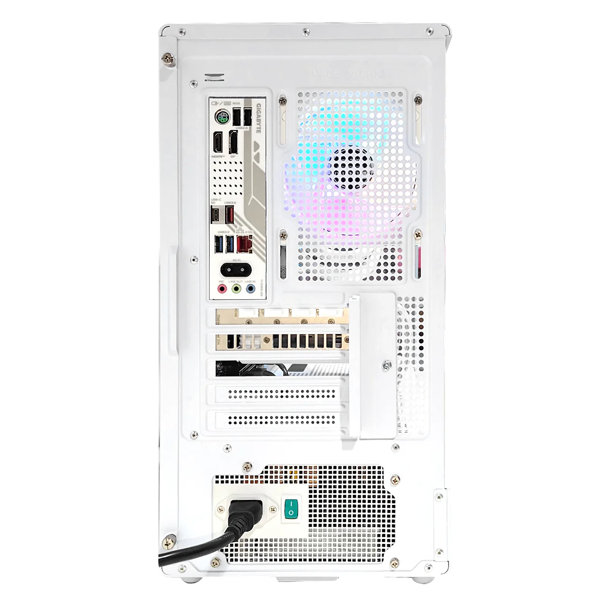 Sophos Astral White Desktop Gaming PC | AMD Ryzen 7 7700X | 32GB (2x16GB) RAM | 1TB SSD | RTX 5070 OC | Windows 11 Pro - Image 8