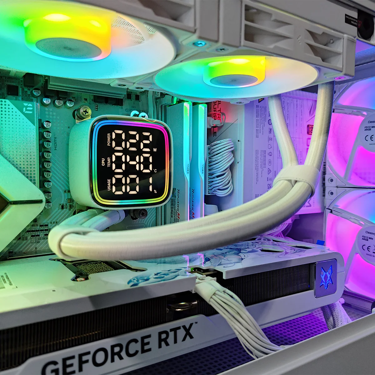 Sophos CH260 White Desktop Gaming PC | AMD Ryzen 7 7700X | 32GB RAM | 1TB SSD with WiFi + Bluetooth | GeForce RTX 5070 OC | Windows 11 Pro - Image 3